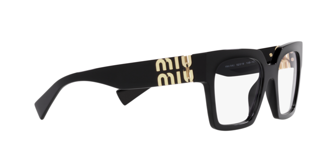 OCCHIALE VISTA DONNA MIU MIU MU 1AB101 NERO