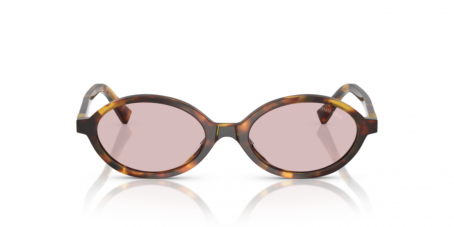 occhiale miu miu mu 04z sole da donna vau 50d 14l 4I0 havana e rosa