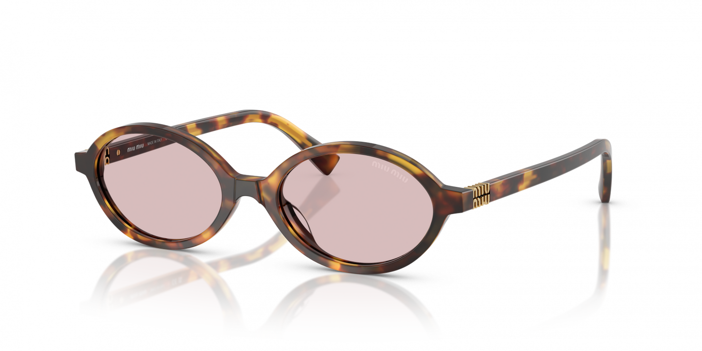 occhiale miu miu mu 04z sole da donna vau 50d 14l 4I0 havana e rosa
