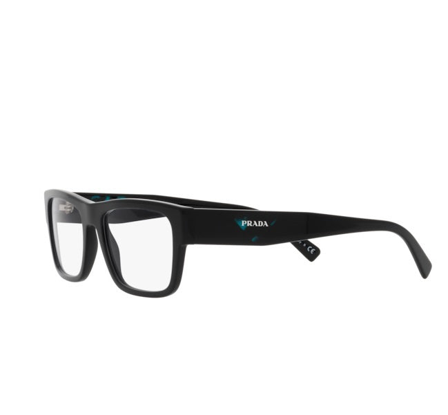 Occhiali Prada vista donna opr15YV rectangle neri