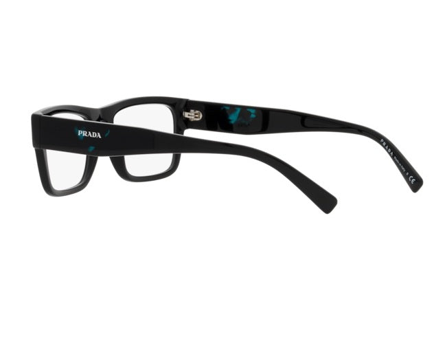 Occhiali Prada vista donna opr15YV rectangle neri