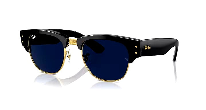 Occhiali da sole ray ban UNISEX rb0316 clubmaster neri e oro