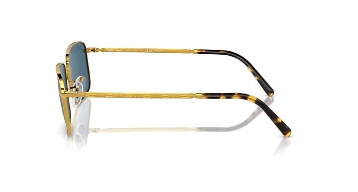 Ray Ban Sunglasses UNISEX RB3717 Gold and Blue