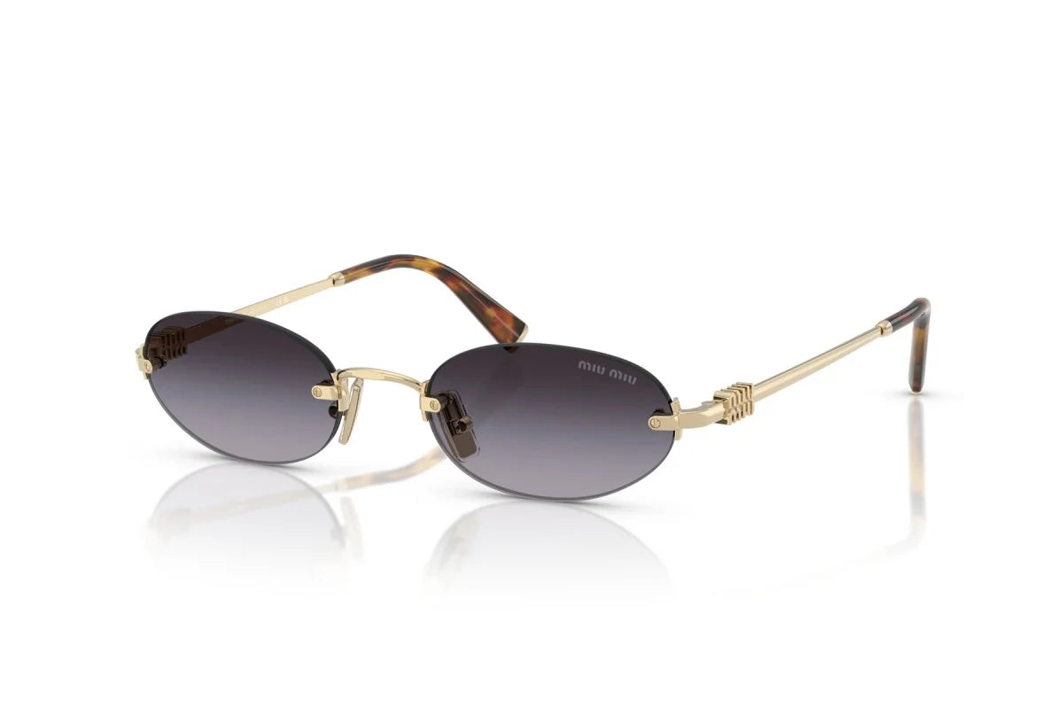 occhiale miu miu da sole donna mua54s zvn5d1 oro