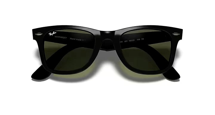 Occhiali ray ban sole rb4340 unisex black wayfarer ease