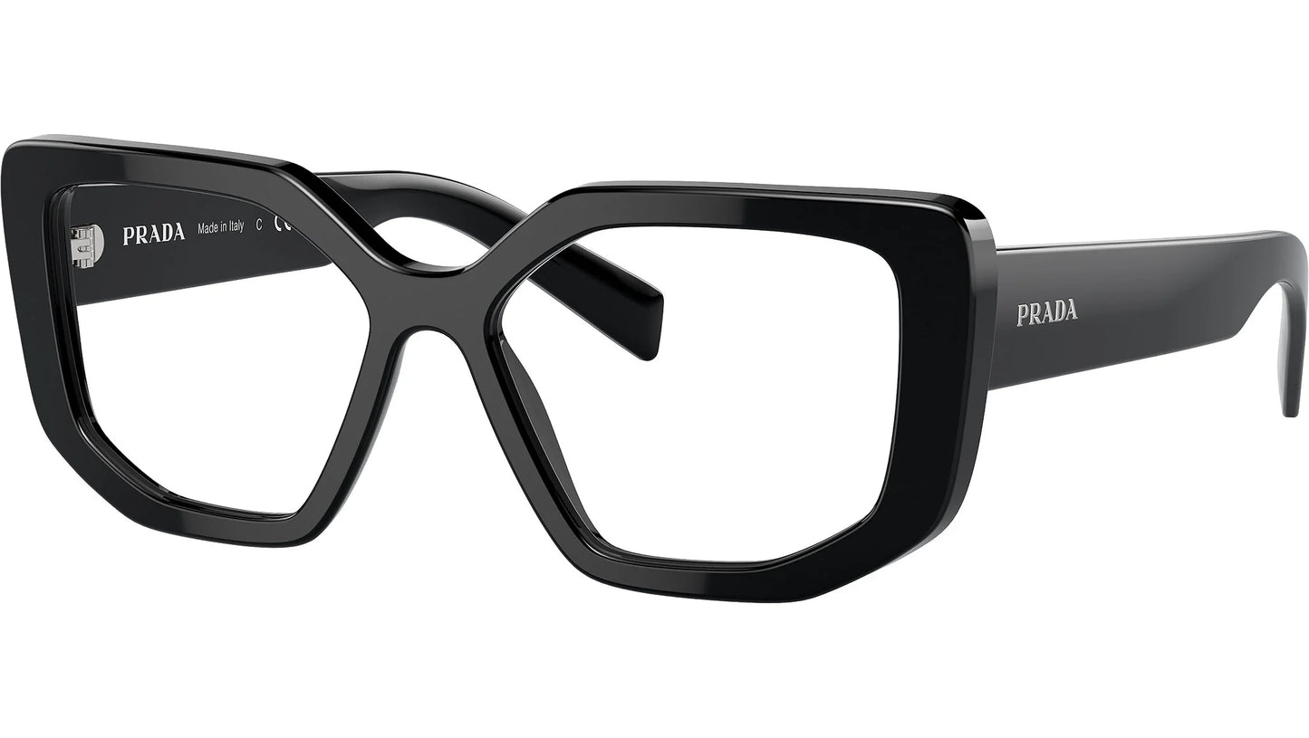 Occhiali Prada vista donna opr a04v neri geometric