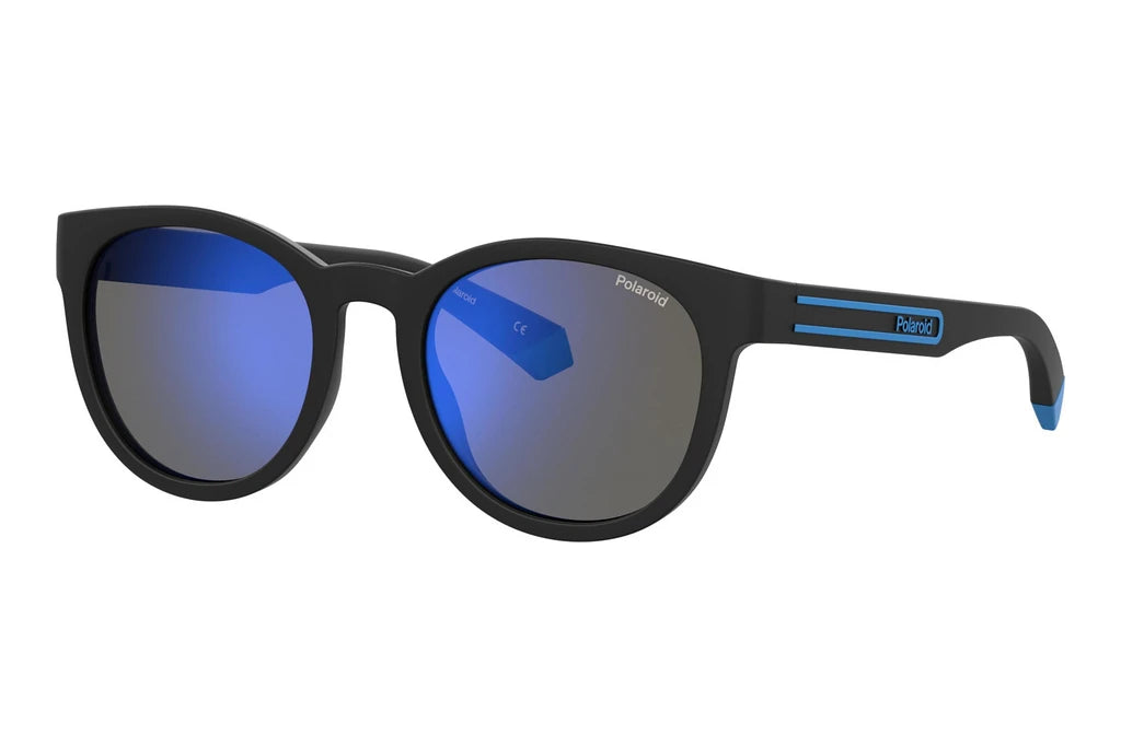 occhiale polaroid PLD 2150S OY4 DA SOLE UNISEX BLACK AZURE 