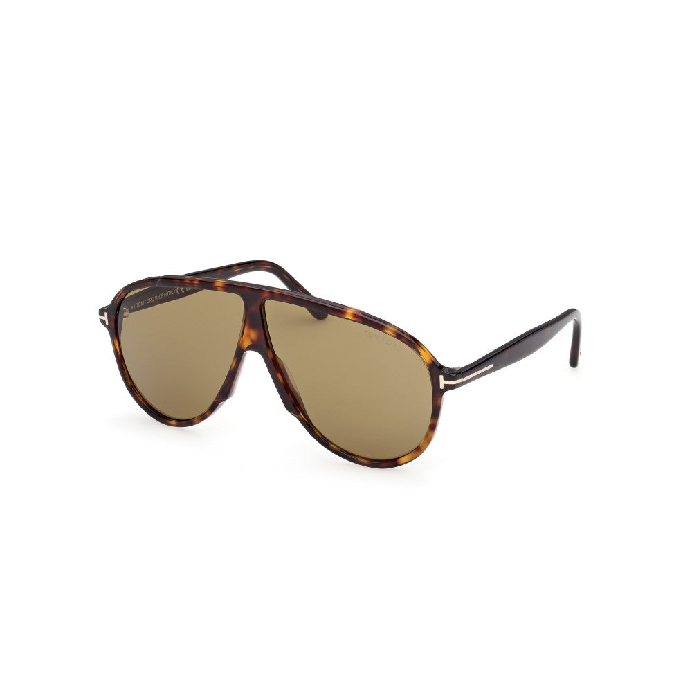 OCCHIALE TOM FORD DA SOLE UOMO FT 1211 52N AVANA SCURO