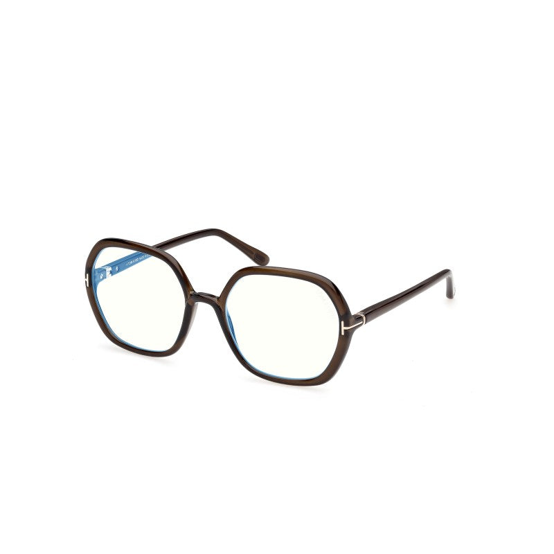 OCCHIALE TOM FORD VISTA DONNA FT5814B 096 SHINI DARK GREEN