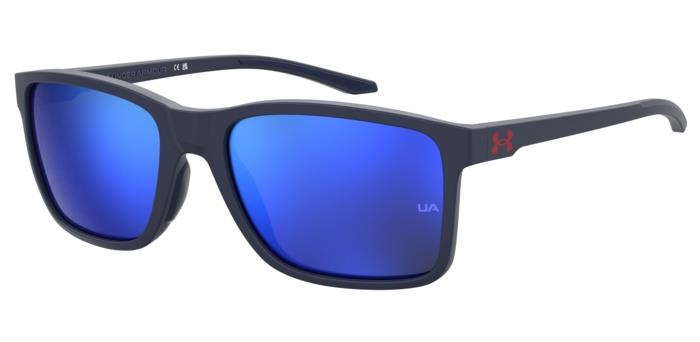 OCCHIALE DA SOLE UNDER ARMOUR UOMO UA HUSTLE XL PJPZO NERI E AZZURRI