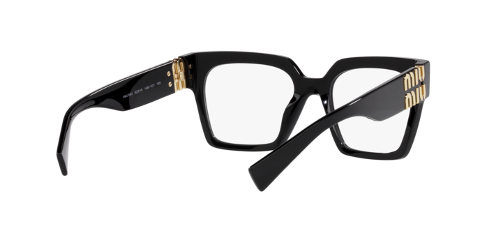 OCCHIALE VISTA DONNA MIU MIU MU 1AB101 NERO