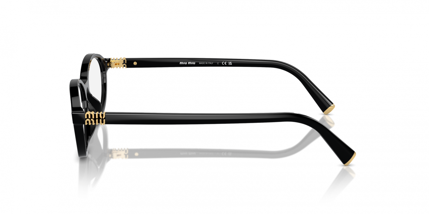 OCCHIALE DA VISTA DONNA MIU MIU MU 09XV 16K101 NERO