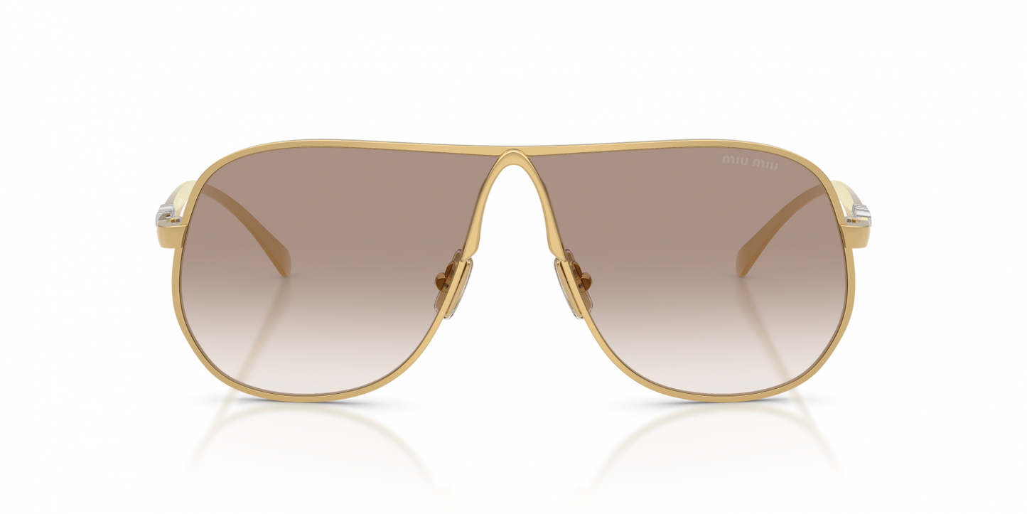 OCCHIALE DA SOLE DONNA MIU MIU MU 5AK90L ORO