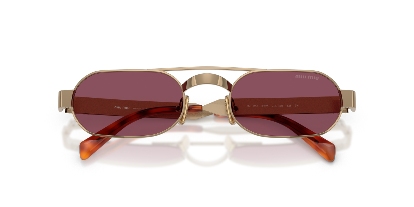 OCCHIALE MIU MIU MU DA SOLE DONNA OMUB52S 70E30Y VIOLET