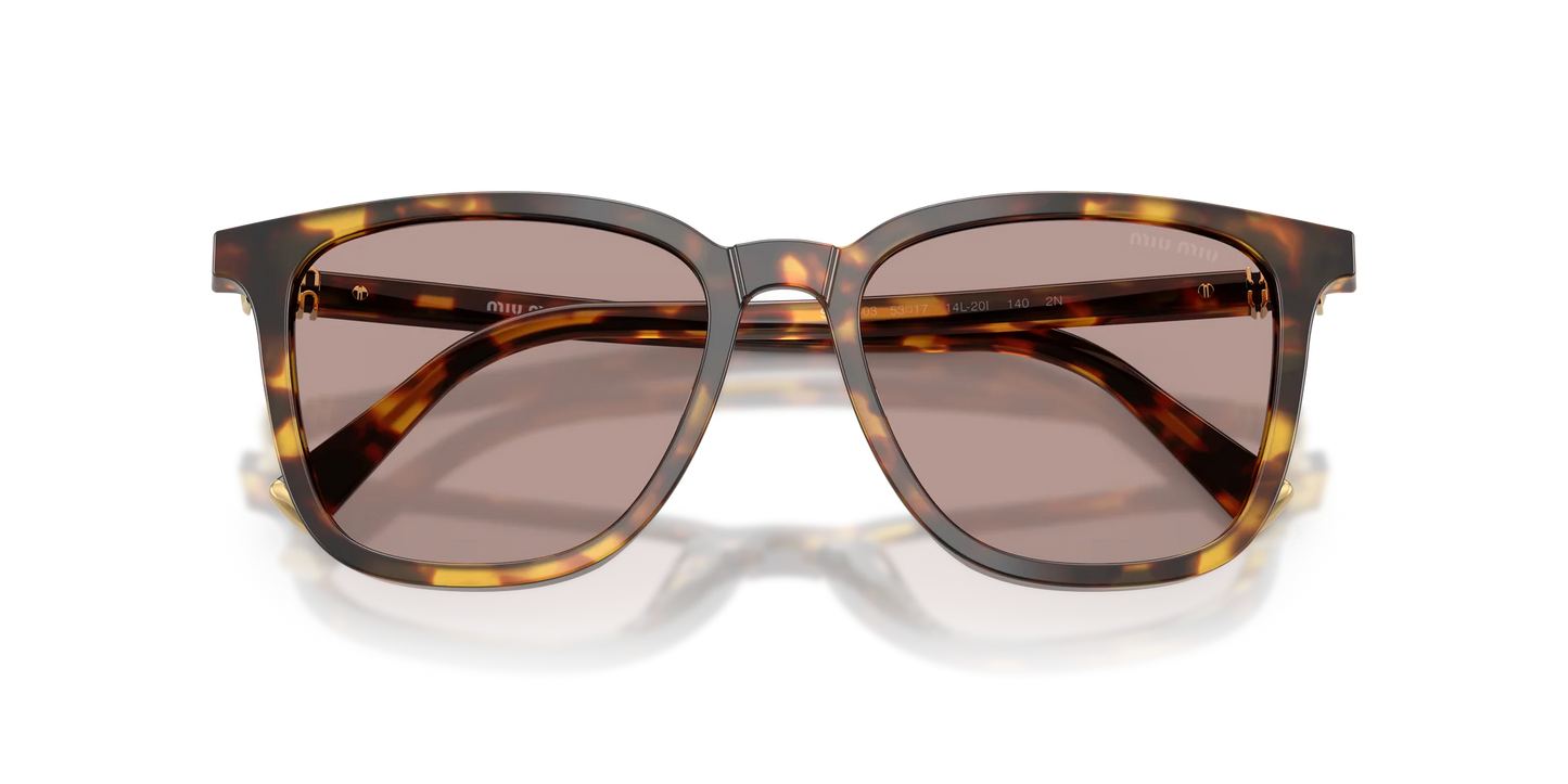 Occhiali da Sole Miu Miu DONNA MUB03S 14L20I HAVANA PURPLE