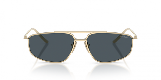 Occhiale prada da sole sprc51s gold e dark grey