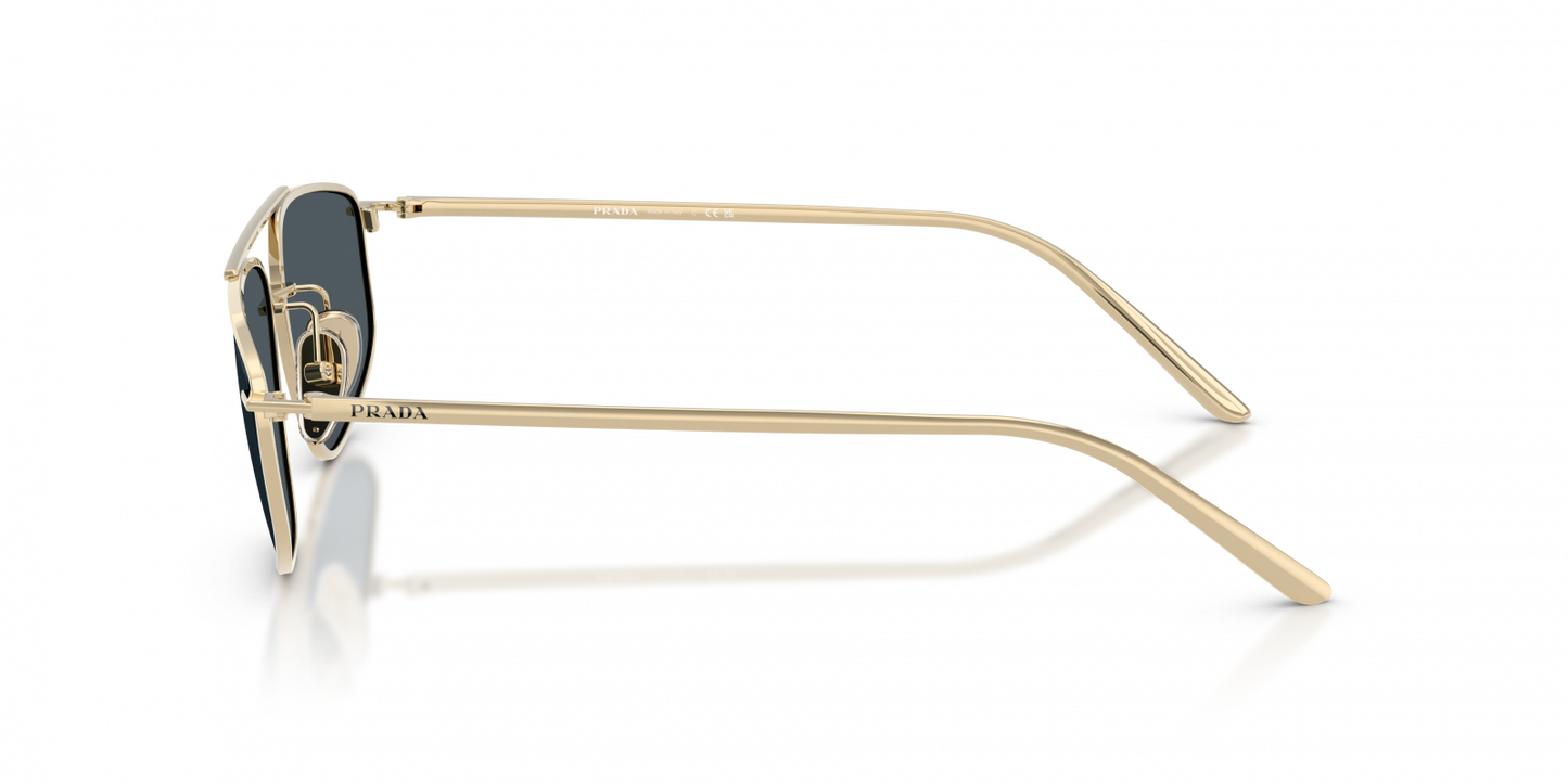 Occhiale prada da sole sprc51s gold e dark grey