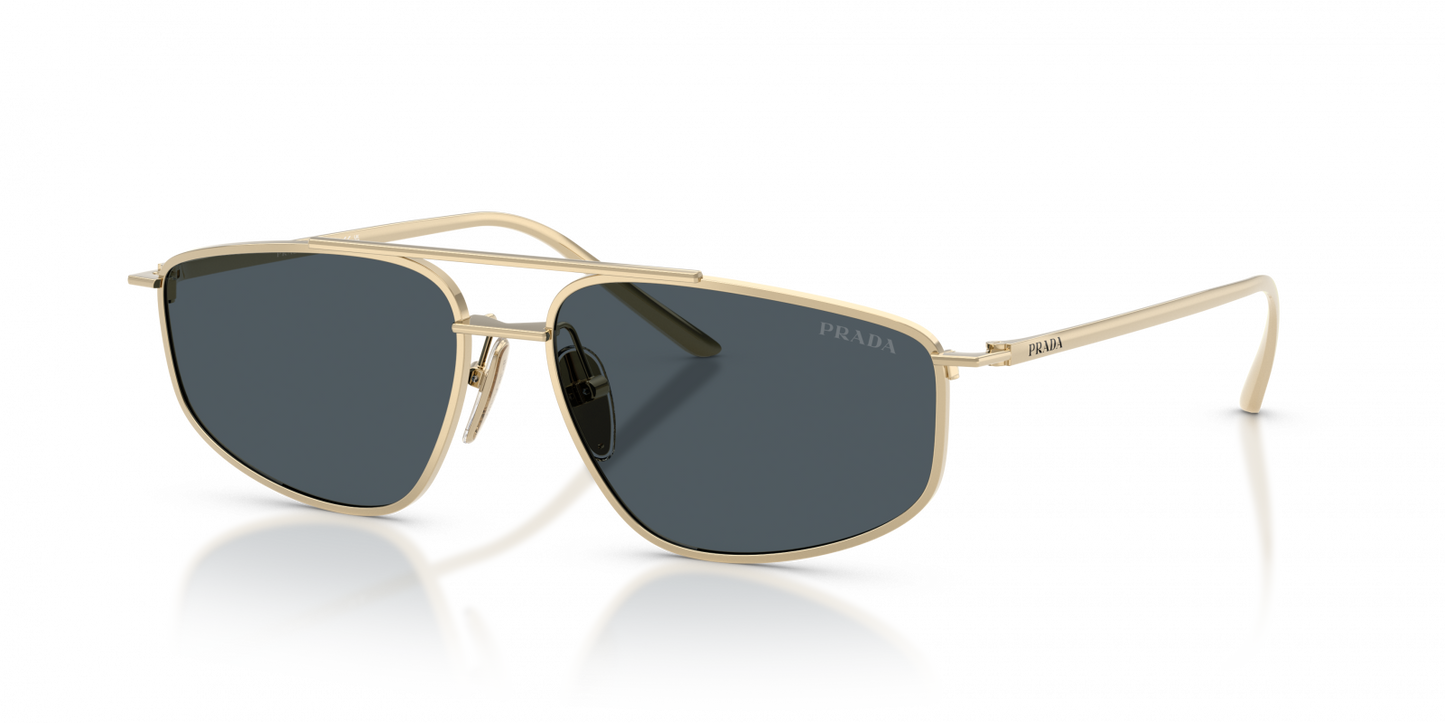 Occhiale prada da sole sprc51s gold e dark grey