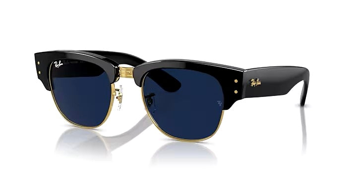 Occhiale da sole ray ban UNISEX rb0316 clubmaster neri e oro