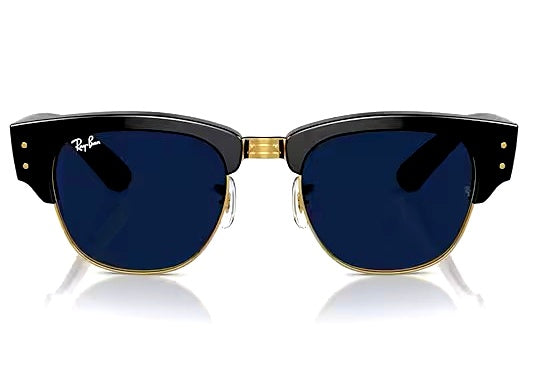 Occhiale da sole ray ban UNISEX rb0316 clubmaster neri e oro