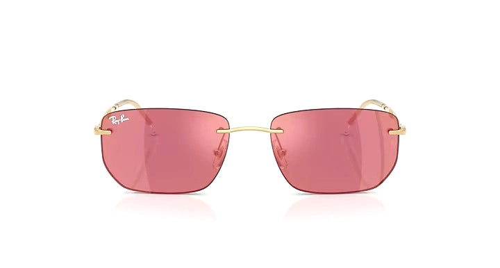 OCCHIALE DA SOLE RAY BAN DONNA RB3768 001 DO VIOLA E ROSSO