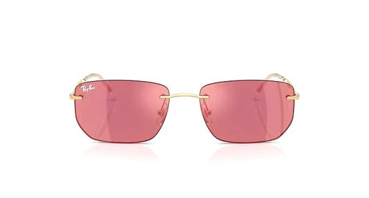 OCCHIALE DA SOLE RAY BAN DONNA RB3768 001 DO VIOLA E ROSSO