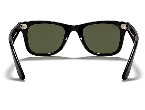 Occhiale ray ban sole rb4340 unisex black wayfarer ease