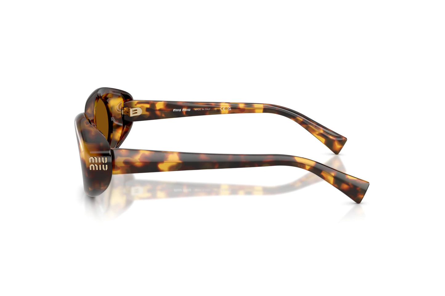 occhiale miu miu mu DA SOLE donna omub09s 14l20 havana