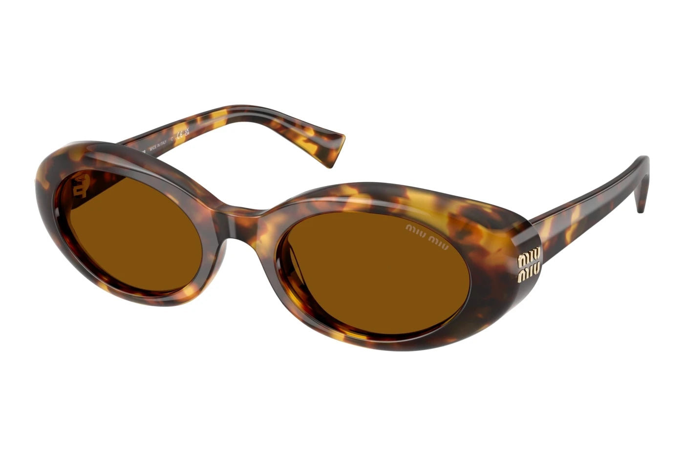 occhiale miu miu mu DA SOLE donna omub09s 14l20 havana
