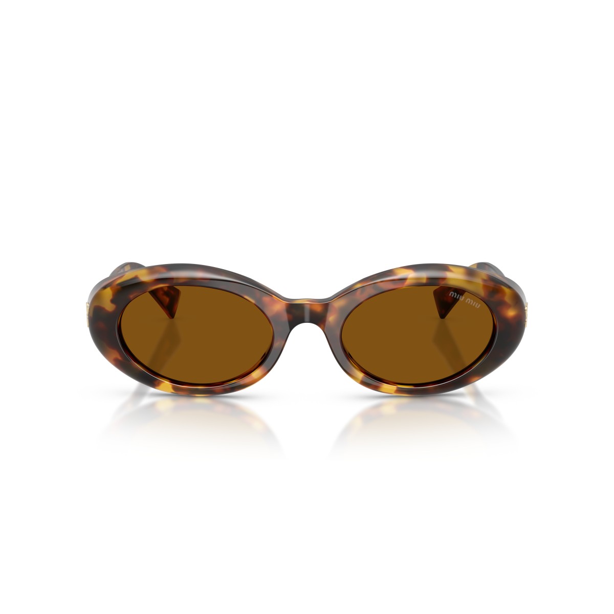 occhiale miu miu mu DA SOLE donna omub09s 14l20 havana