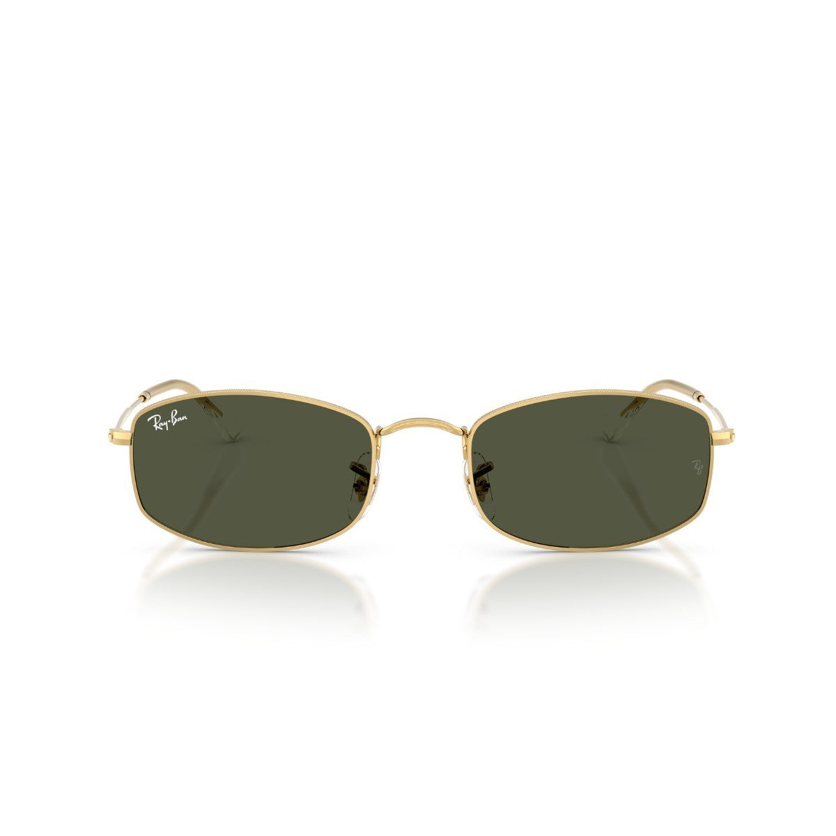 occhiale da sole Ray Ban 3832 001/31 green gold