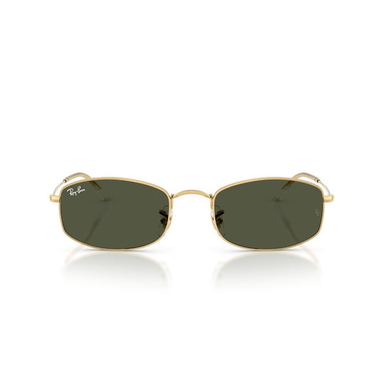 occhiale da sole Ray Ban 3832 001/31 green gold