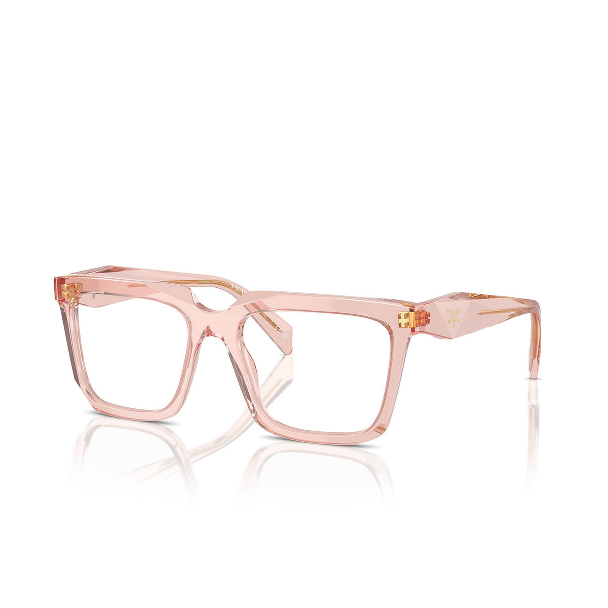 Occhiale Prada Vista donna OPRA53V TRANSPARENT PEACH ARANCIO