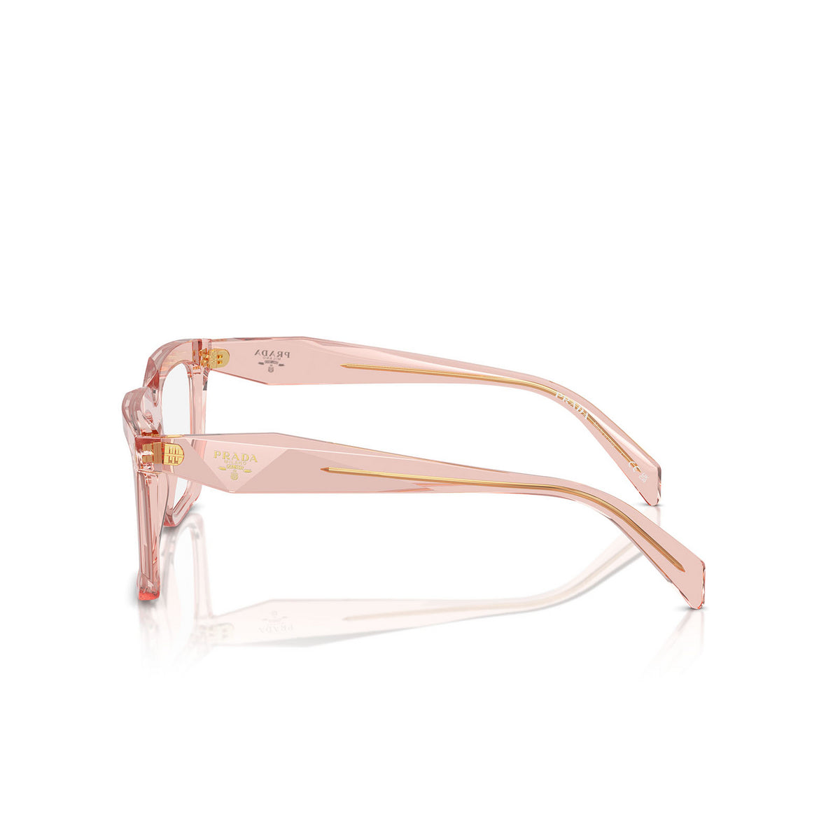 Occhiale Prada Vista donna OPRA53V TRANSPARENT PEACH ARANCIO