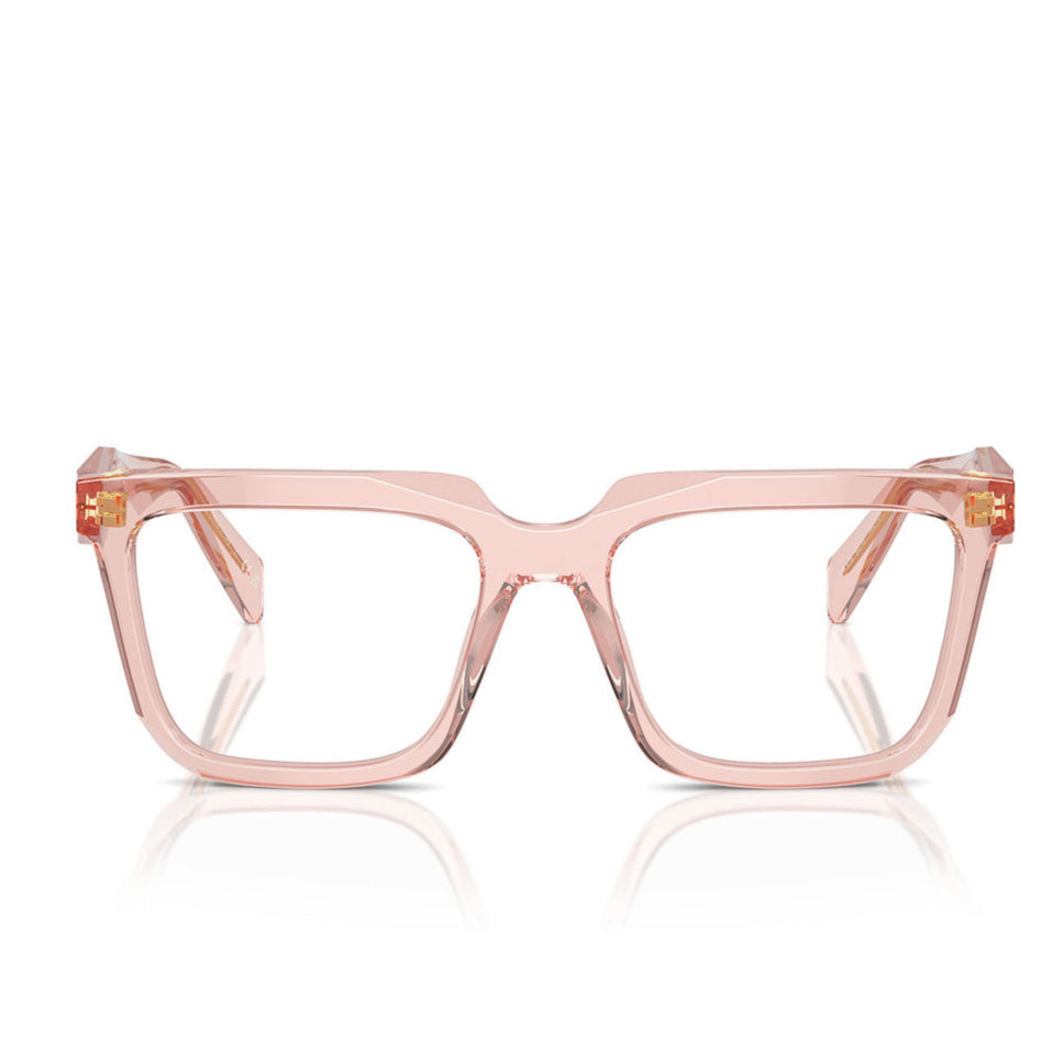 Occhiale Prada Vista donna OPRA53V TRANSPARENT PEACH ARANCIO