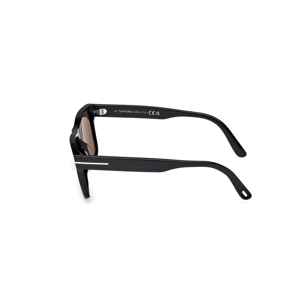 occhiale tom ford da sole uomo FT 1205  01A Nero Lucido