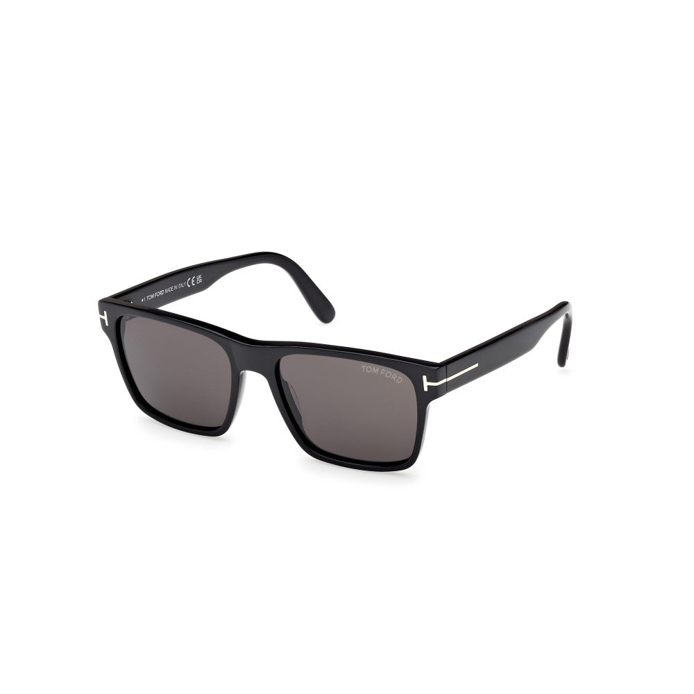 occhiale tom ford da sole uomo FT 1205  01A Nero Lucido