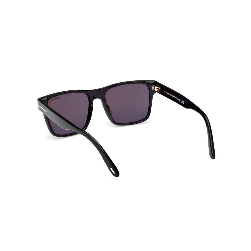 occhiale tom ford da sole uomo FT 1205  01A Nero Lucido