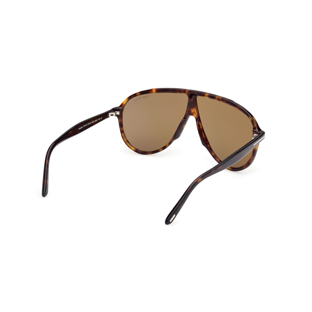 OCCHIALE TOM FORD DA SOLE UOMO FT 1211 52N AVANA SCURO