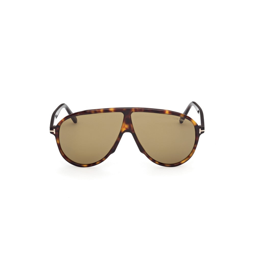 OCCHIALE TOM FORD DA SOLE UOMO FT 1211 52N AVANA SCURO