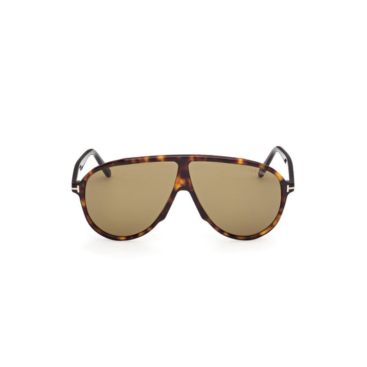 OCCHIALE TOM FORD DA SOLE UOMO FT 1211 52N AVANA SCURO