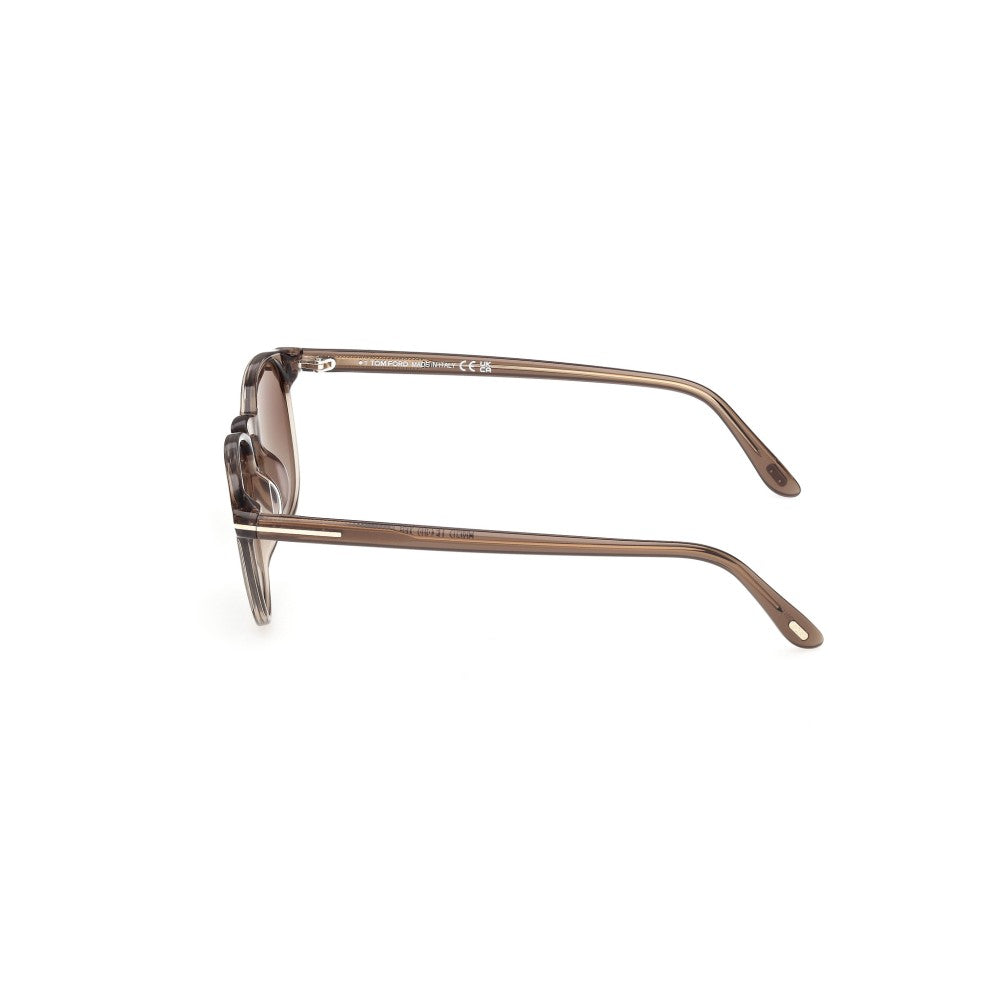 occhiale tom ford da sole uomo ft 1302 45b marrone chiaro