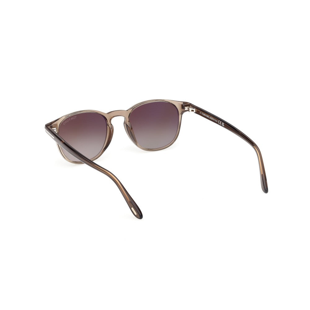 occhiale tom ford da sole uomo ft 1302 45b marrone chiaro