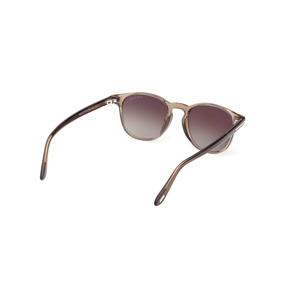 occhiale tom ford da sole uomo ft 1302 45b marrone chiaro