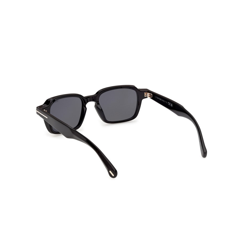 OCCHIALE TOM FORD DA SOLE UOMO FT1359 01A GRIGIO FUMO