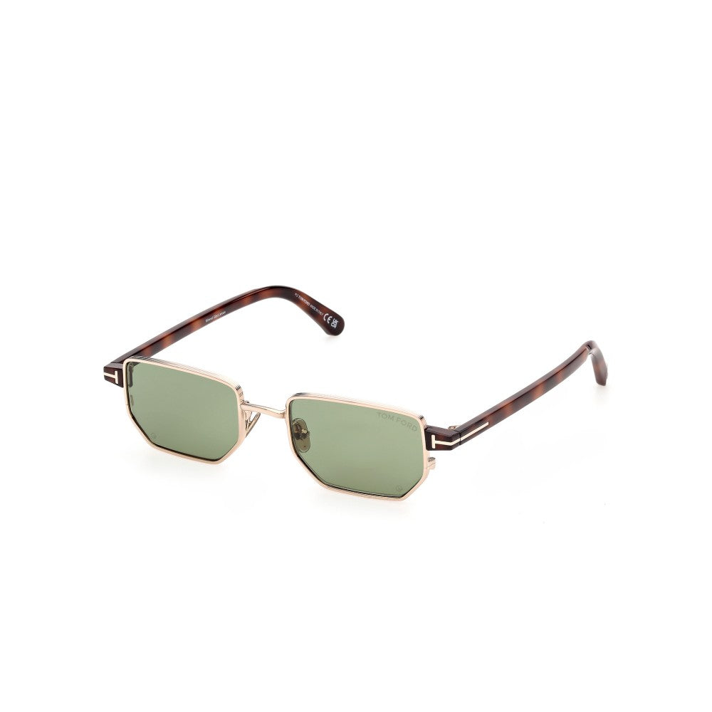 OCCHIALE TOM FORD DA SOLE FT1360 28N VERDI ORO ROSA