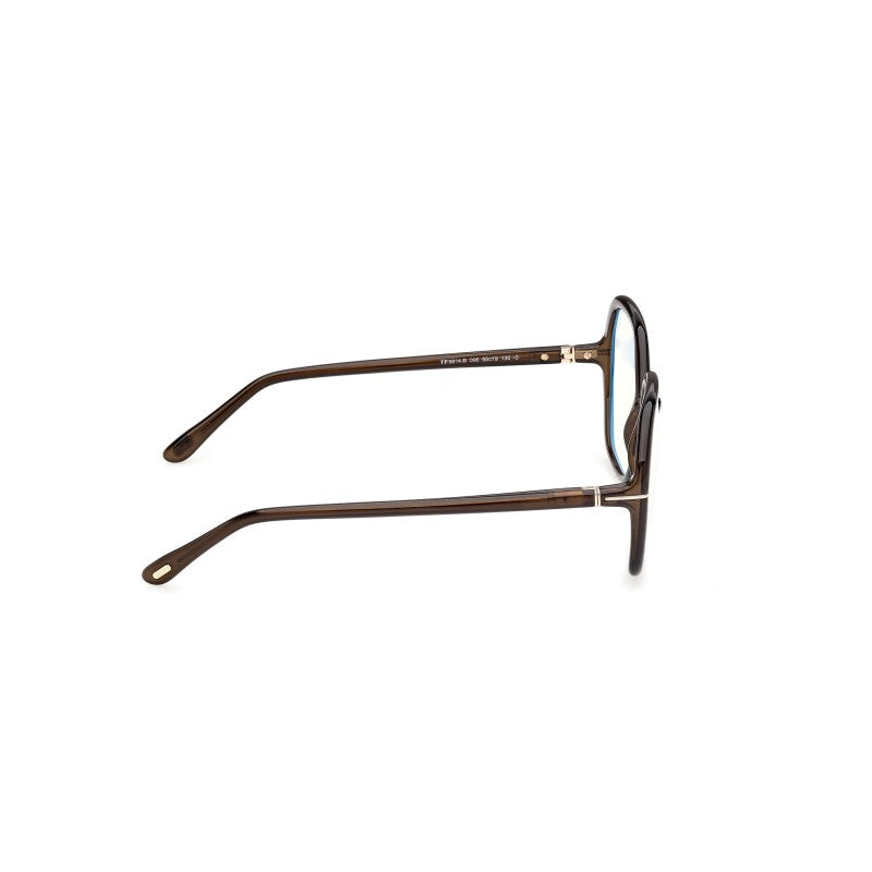 OCCHIALE TOM FORD VISTA DONNA FT5814B 096 SHINI DARK GREEN