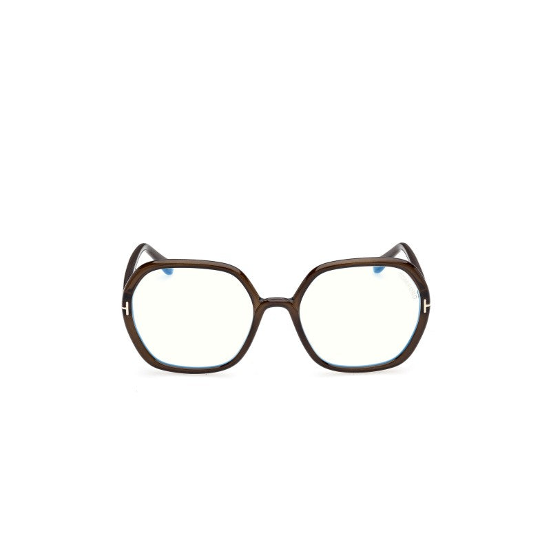 OCCHIALE TOM FORD VISTA DONNA FT5814B 096 SHINI DARK GREEN