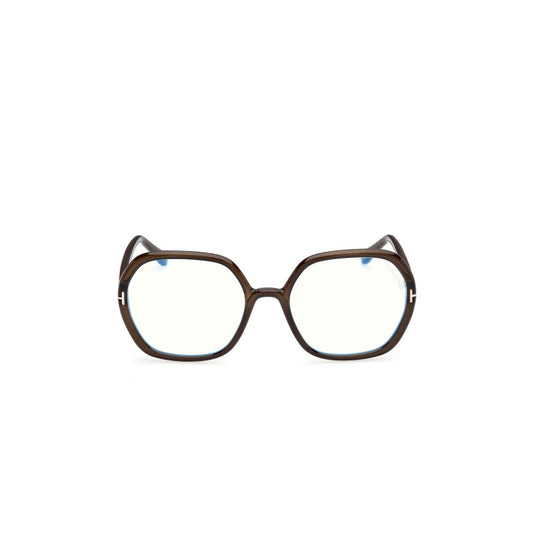 OCCHIALE TOM FORD VISTA DONNA FT5814B 096 SHINI DARK GREEN
