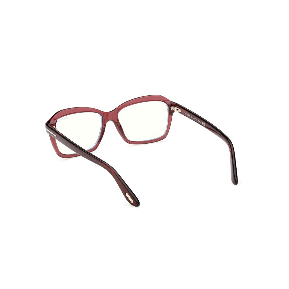 occhiale tom ford donna da vista ft 6129 b069 bordeaux